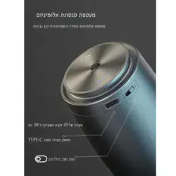 מפיץ ריח לרכב M20 + מתנה, תמצית ריח לבחירה