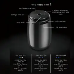 מפיץ ריח לרכב M20 + מתנה, תמצית ריח לבחירה